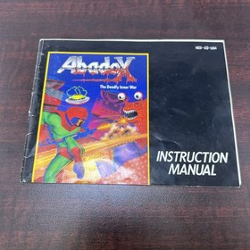 Abadox: The Deadly Inner War Nintendo NES CIB w Box + Manual #ML