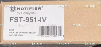 NEW NOTIFIER FST-951-IV INTELLIGENT HEAT DETECTOR WITH BASE '' WHITE COLOR ''