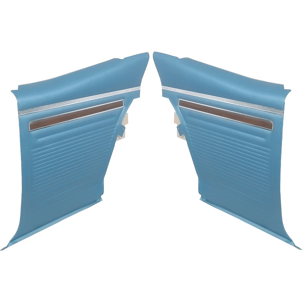 Nova SS 1971; paneles laterales traseros interiores personalizados; preensamblado; 2 puertas; brillante Foto 2 de 4