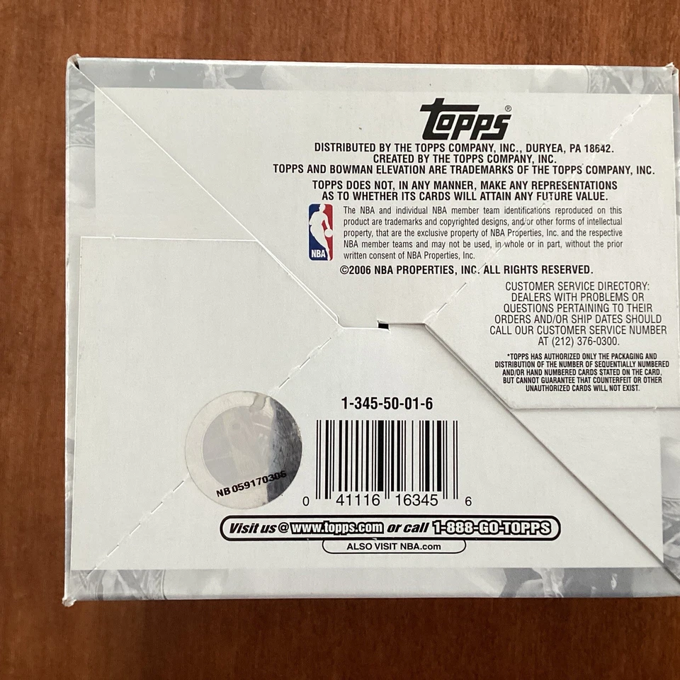 2006/07 Bowman Elevation Basketball Hobby Box- 12 Of 16 Packs - Image 2 of 3