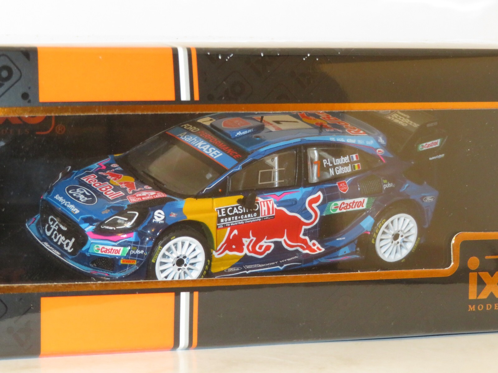 1/43 Ford Puma Rally1  MS-RT  Rally Monte Carlo 2023 #7 P-L.Loubet