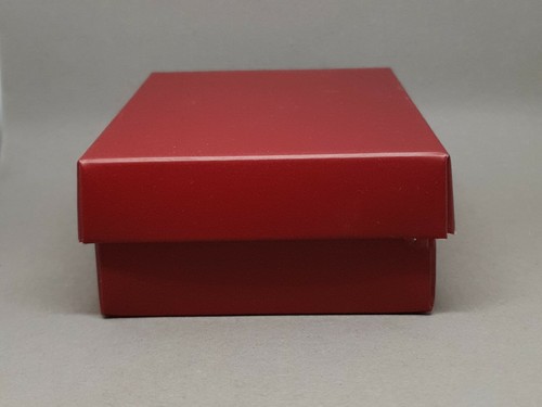 Block Colour Gift Box & Lid Square Rectangle Matte Laminate Gloss, Choose Colour - Picture 28 of 143