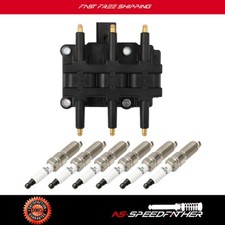 Ignition Coil and Iridium Spark Plugs for Dodge Grand Caravan Chrysler Jeep