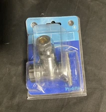 PLUMB PAK Quarter Turn 3 Way Ball Valve 1/2" x 3/8" x 1/4" Silver PP2902VLF