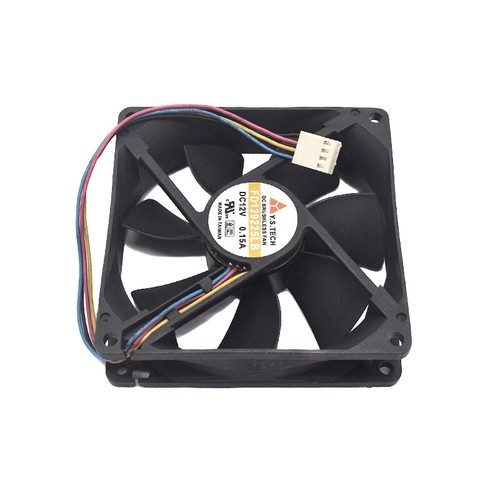 Original YS TECH Kühlgebläse Kühlkörper 4-Pin für QNAP NAS File Serve TS-412 - Afbeelding 3 van 3