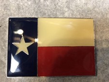 Texas Flag Car Emblem