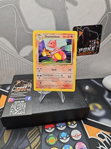 4th Edition Pokémon TCG Charmeleon Base Set 24/102 Regular 1999-2000 Wizards - 第 1/2 張圖片