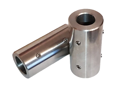 HFT Rigid Coupling Without Groove From 25Mm To 20Mm V2A Adapter Stainless Steel