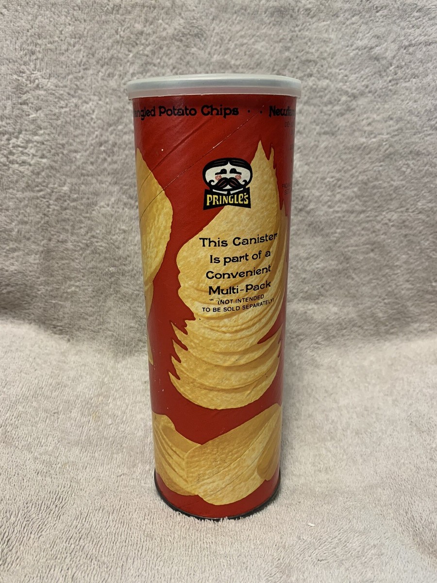 Vintage Empty Pringles Newfangled Potato Chips Aluminum Can | eBay