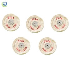 5X Muslin Buffing Polishing Wheel 3" x 24 ply Dental Laboratory Jewelry Hobby