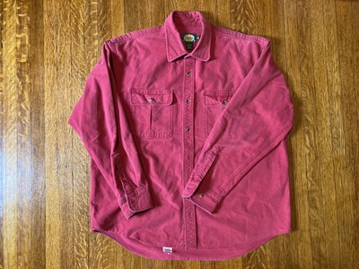 Cabela Heavy Cotton Flannel Button Down Shirt Long Sleeve Double Pocket XL Reg | eBay