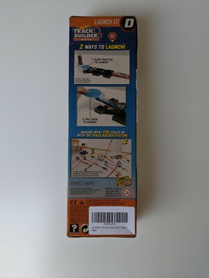 Hot Wheels Track Builder System Launch It D, Brand New, Sealed,