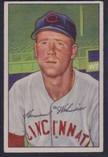 1952 BOWMAN   # 110 HERMAN WEHMEIER   203511