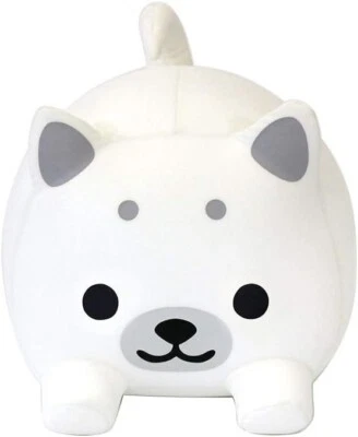 MOGU Kissen Kissen Plüschpuppe Weiß Niedlich Hund Japan Import Neu MOGU Kissen - Bild 1 von 2