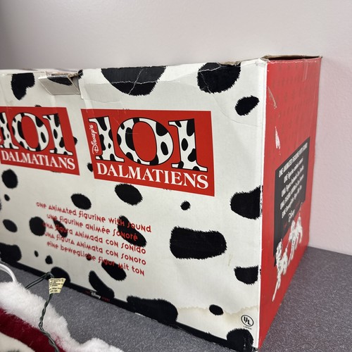 Vintage 1996 Telco Disney 101 Dalmations Dipstick Animated Motionette Christmas - Picture 7 of 9