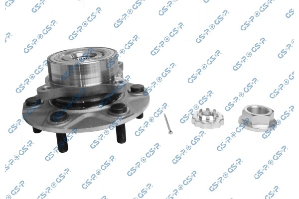 1X GSP Radlager Radlagersatz Vorne Beidseitig FüR Mitsubishi Pajero IV V8_W V9_W-image