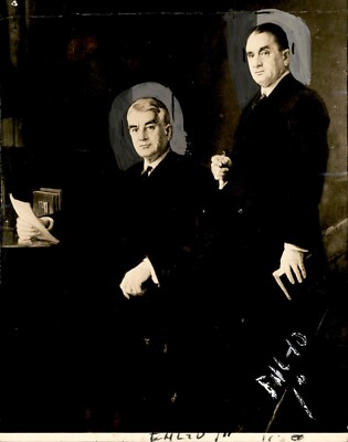 GA221 1926 Original Photo DOCTORS FRANK & CHARLES MAYO FAMOUS
