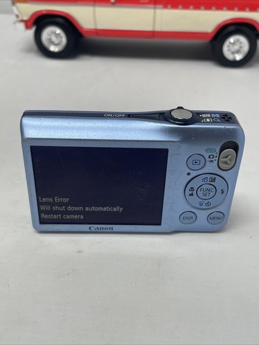 Canon PowerShot SD1300 IS 12.1 MP ELPH Digital Camera BLUE Only Camera READ! - Picture 8 of 12