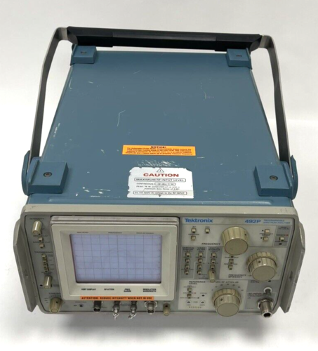 Analizador de espectro programable Tektronix 492P 48-440Hz - Imagen 1 de 6