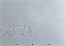 Original Animation Art Cel Production Drawing Great Dane SCOOBY DOO #32