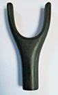 WALKING STICK HANDLE in WATER BUFFALO HORN for Stick Making "WIDE PRONG" style