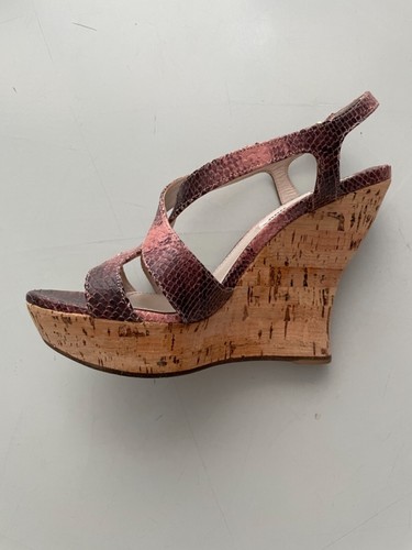 Miu Miu - Sandalo Donna con Plateau Color Camelia Misura 37 1/2 - Foto 3 di 10