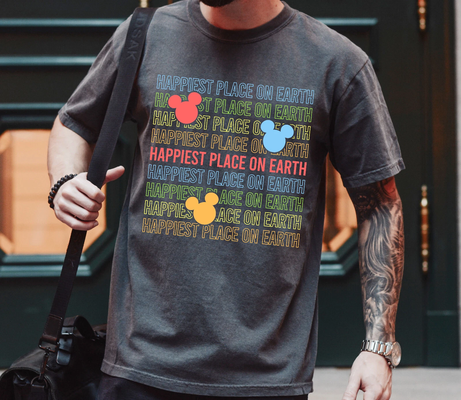 Disney Happiest Place on Earth Mickey Mouse Ears Shirt