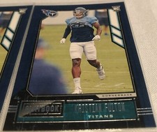 2020 Panini Playbook Football Kristian Fulton Tennessee Titans rookie #176