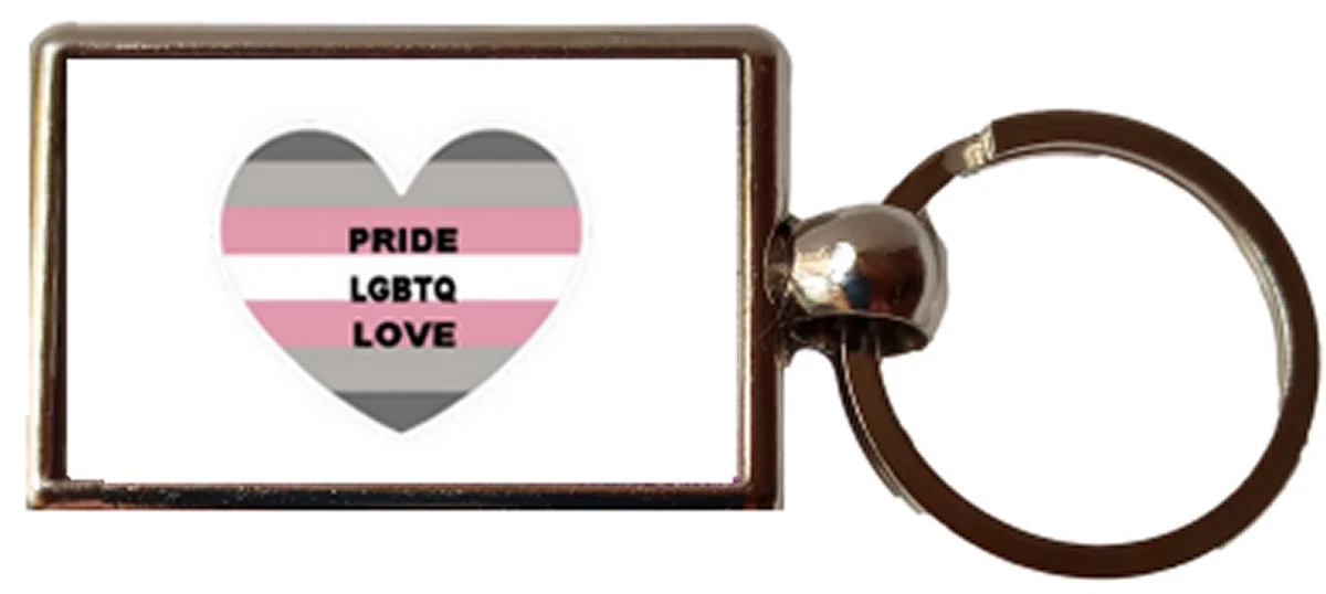 Double sided metal photo deals keyring