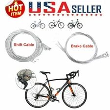 10PCS Bicycle Shift Shifter Derailleur Gear Stainless Steel Inner Cable Wire USA