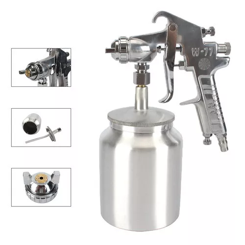 Air Compressor Paint Spray Gun 2.5-4mm Nozzle Pneumatic Gravity