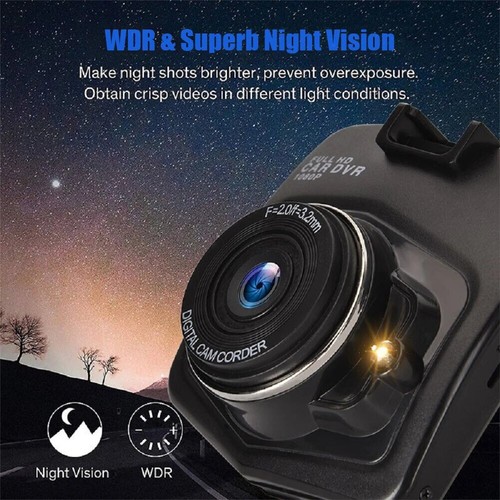 1080p Full HD Dashcam Auto DVR Frontkamera Videorekorder G-Sensor Nachtsicht - Bild 18 von 23