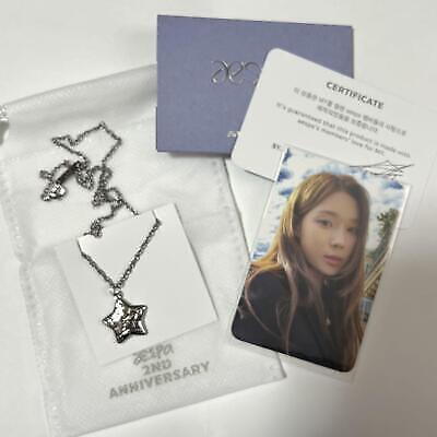 aespa ウィンター 2nd Anniversary ネックレス トレカ aespa 2nd