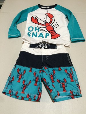 2t boy rash guard