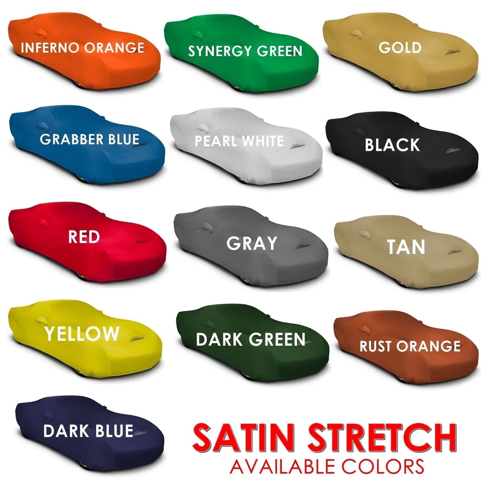 Capa de carro personalizada interna elástica cetim premium para Audi TT da Coverking - Imagem 3 de 4