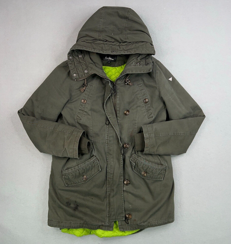 Veste Sam Edelman femme grande grange corvée cargo manteau tactique grunge