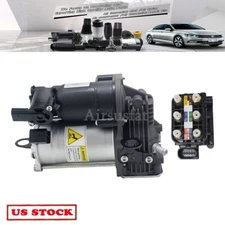 Air Ride Compressor Pump + Valve Block For Mercedes Gl Ml W164 X164 Gl450 Gl550