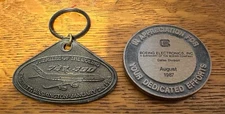 VTG The Boeing Electronics Company Service Medallion/Coin TAG 747-400 1987-1988