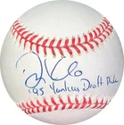 Danny Kanell signed ROAL Rawlings OFC Baseball '95 Yankees Draft Pick- FSU - JSA