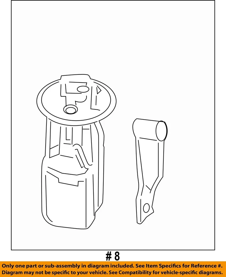 Used Fuel Pump fits: 2011 Ford Expedition Pump Assembly 5.4L 3V 119`` WB Grade A - Изображение 4 из 4