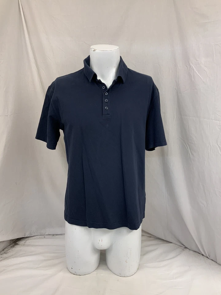 Camisa BMW L Polo Azul Manga Corta Algodón Elástico YGI O2-155 Foto 2 de 4