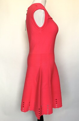 【TED BAKER】☆ルシー ドレス☆ Ted Baker Zaralie Jacquard Panel Skater Dress 3(US 8) Retail