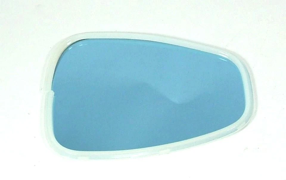 Kit de anillo de retención de vidrio y plástico para espejo retrovisor exterior genuino Mercedes 1954-67 Foto 2 de 4