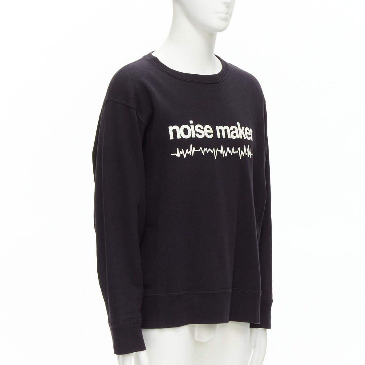 UNDERCOVER 2023 black cotton noise maker graphic crew neck UNDERCOVER 2023 black cotton noise maker graphic crew neck