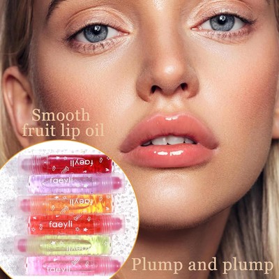Feuchtigkeitsspendender Lipgloss Set – 6x Frucht-Aromen, 5 Ml – Pflegend & Aufpolsternd