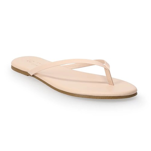 LC Lauren Conrad Honey 2 Damen-Flip-Flop-Sandalen mehrere Größen & Farben - Bild 9 von 27