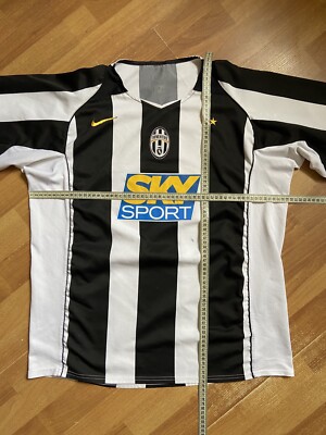 【激レア】シエンシアーノ2004/2005 ホーム ユニフォーム walon Juventus 2004/205 Nike Home Football Shirt #28 Cannavaro