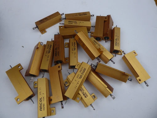 Lastwiderstand Arcol HS50 10K J Alu chassis mount load resistor 10 kOhm NEU