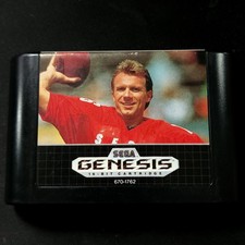 Joe Montana II Sports Talk Football Sega Genesis Game Only NTSC-U/C Tested