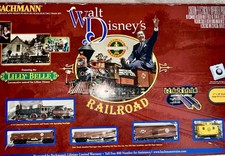 Walt Disney's CAROLWOOD Railroad  LILLY BELLE Loco Bachmann HO scale